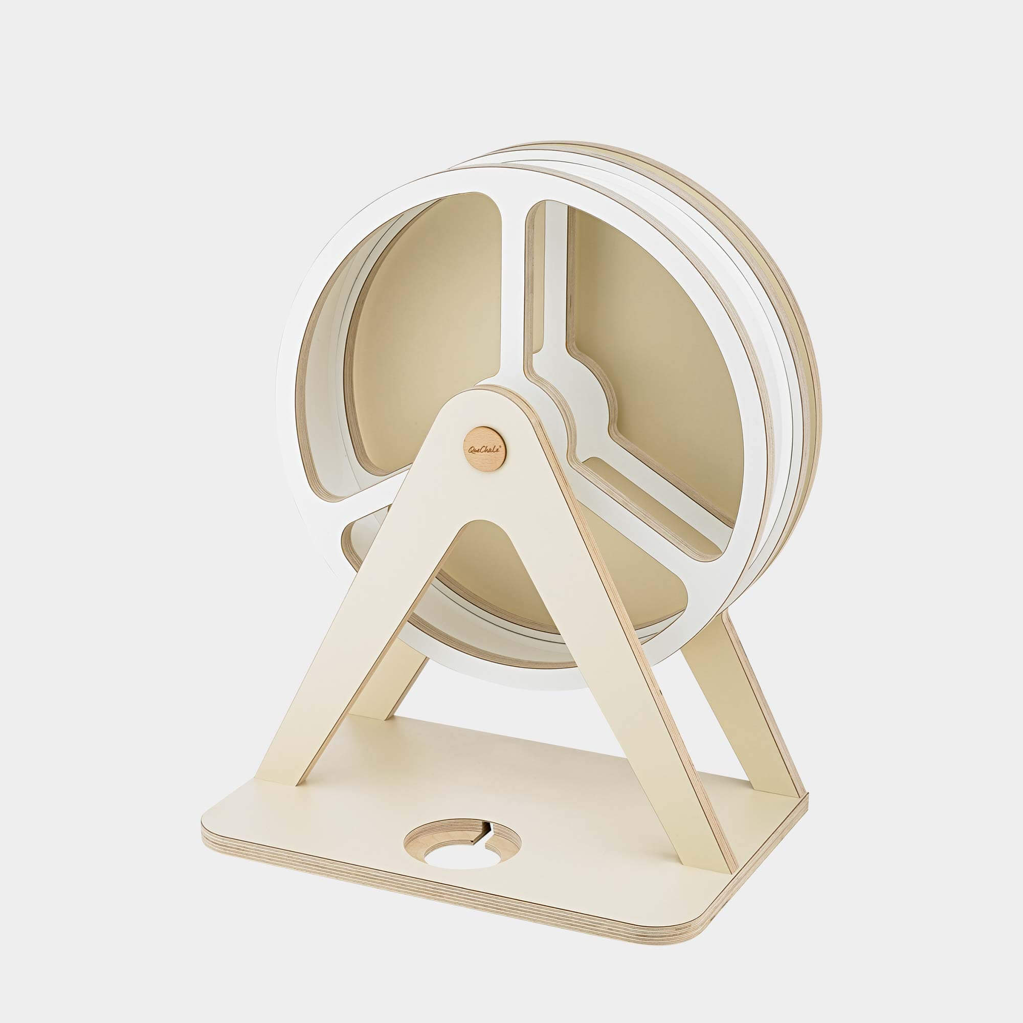 Glück-Auf-Rad "Classic" Tonie-Regal in cream für bis zu 120 tonies® und Toniebox 1