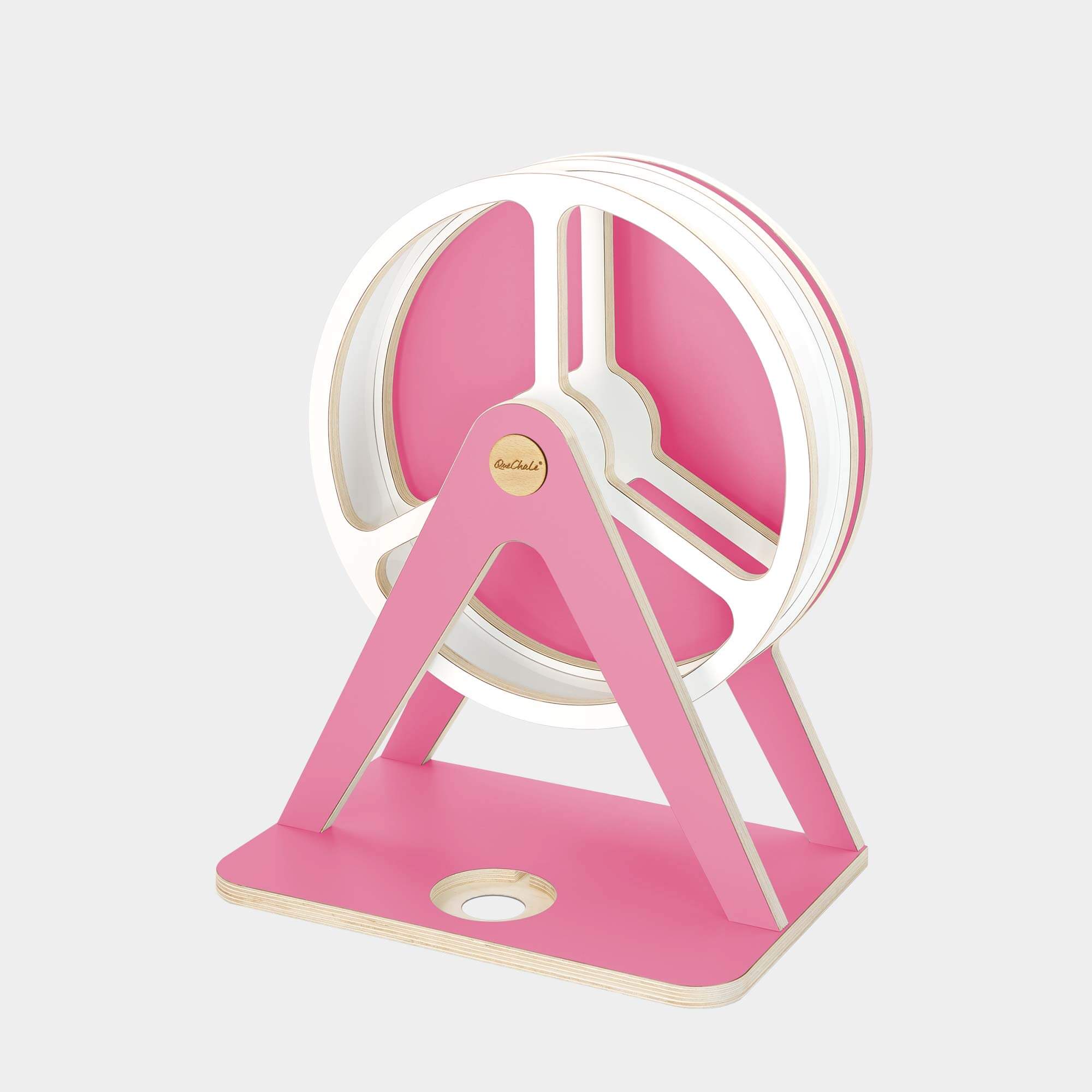 Tonie-Regal Glück-Auf-Rad "Classic" in fluffy pink für Tobiebox 1 und bis zu 120 tonies®