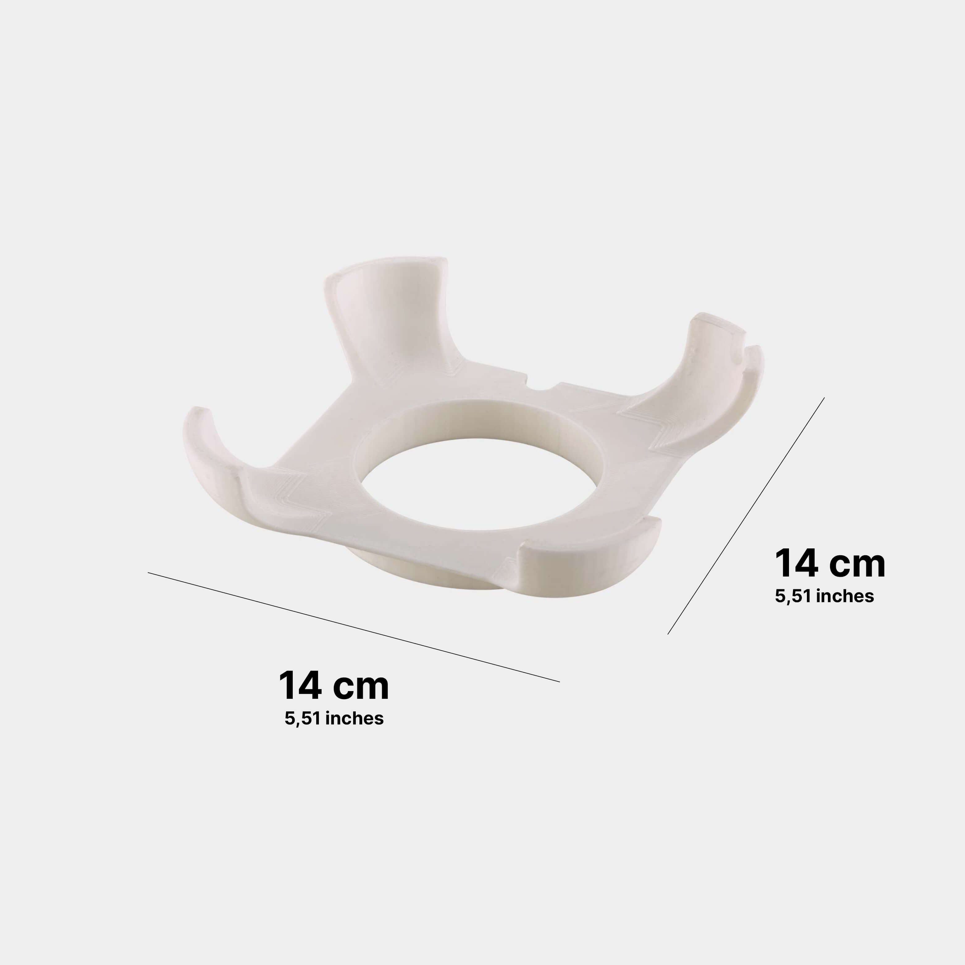Abmessungen des Holdy - Adapter für Toniebox 2