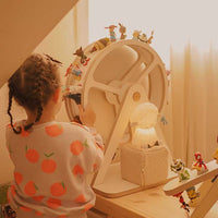 Glück-auf-Rad classic mit tonies und Toniebox im Kinderzimmer