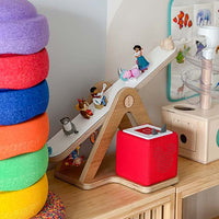 Glück-auf-Waage im Kinderzimmer