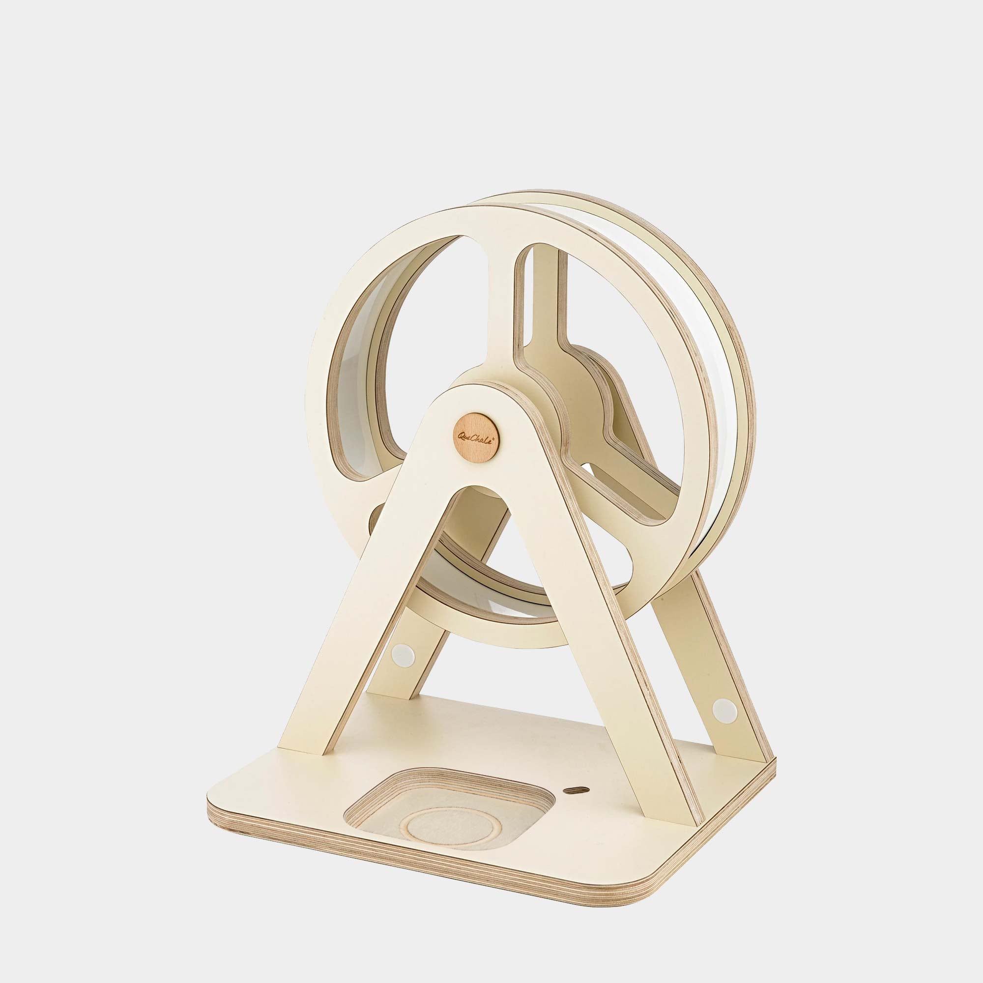 Glück-Auf-Rad "Piccolo" Tonie-Regal für bis zu 70 Tonies und Toniebox 2 in Cream de la Creme