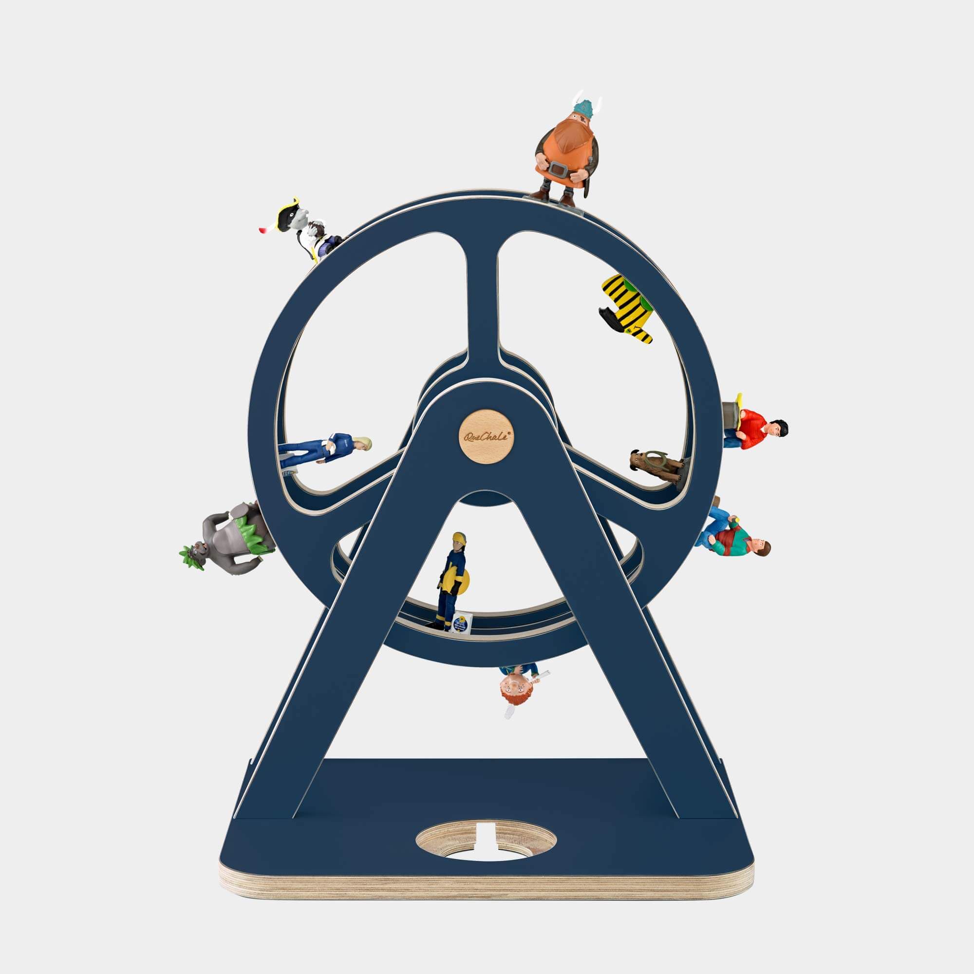 Frontansicht des Glück-Auf-Rad "Piccolo"mit bis zu Tonies