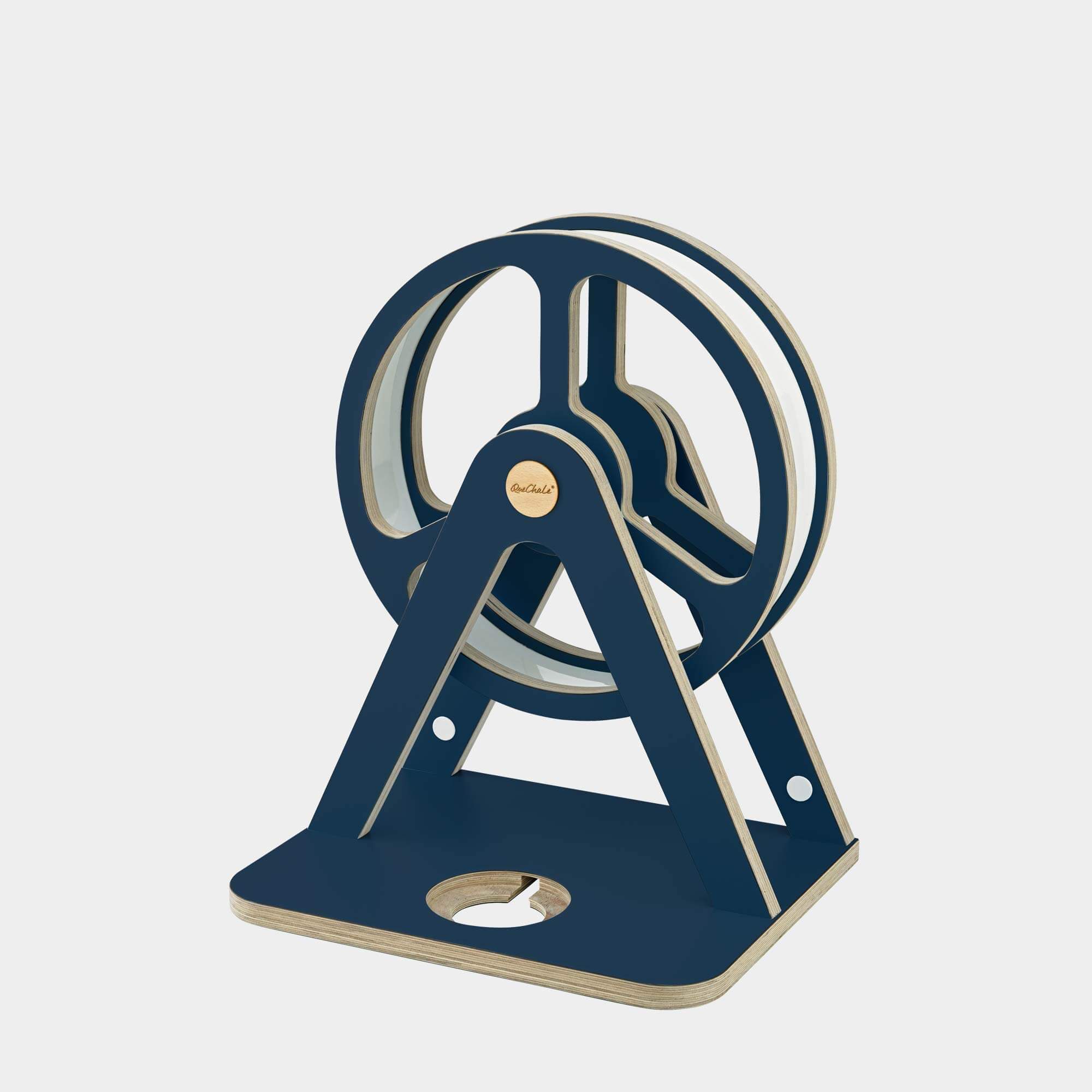 Glück-Auf-Rad "Piccolo" Tonie-Regal in deep Indigo für bis zu 70 Tonies und Toniebox 1