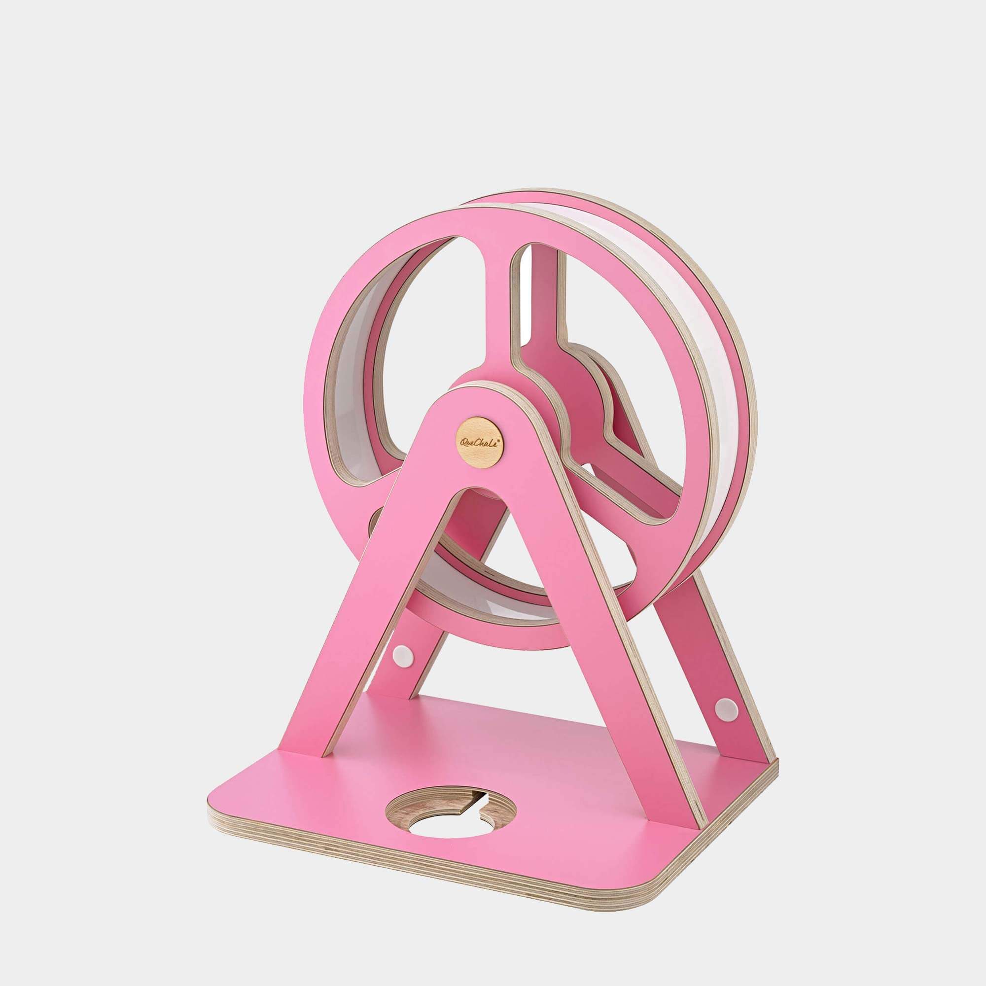 Glück-Auf-Rad "Piccolo" Tonie-Regal in Fluffy Pink für bis zu 70 Tonies und Toniebox 1