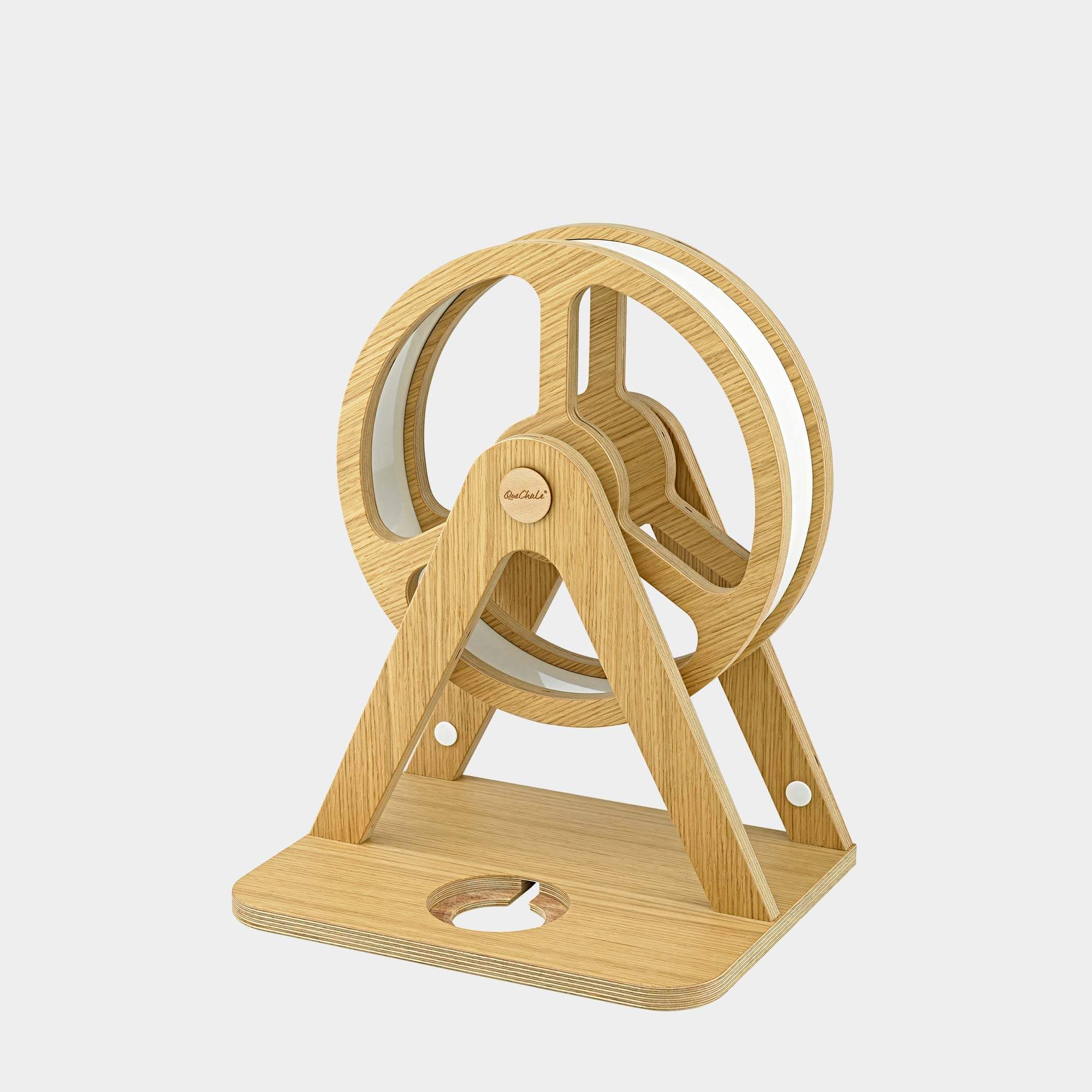 Glück-Auf-Rad "Piccolo" Tonie-Regal für bis zu 70 Tonies in #farbe_woodlove