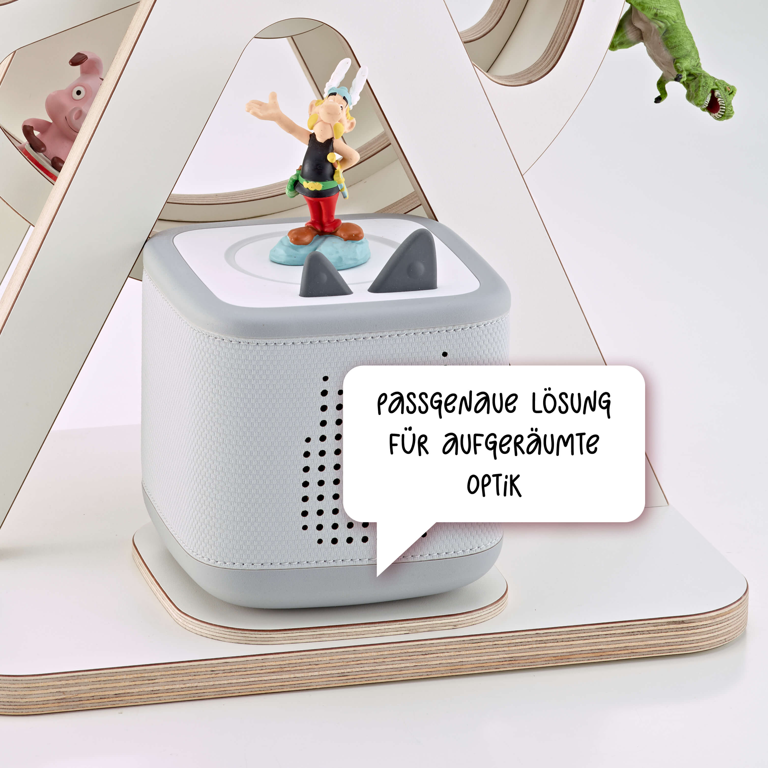 Der CoverCap sitzt perfekt in der Aussparung – ganz ohne Schrauben oder Kleber