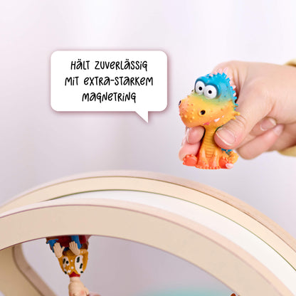 Dank des extra-starken Magnetrings halten die Tonies auch bei intensiven Spiel immer fest am Rad