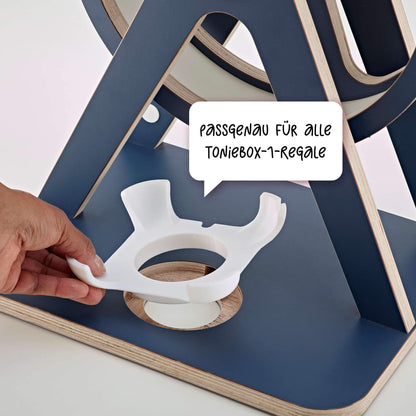 Keine Montage: Der Adapter wird einfach in die vorhandene Aussparung gesetzt