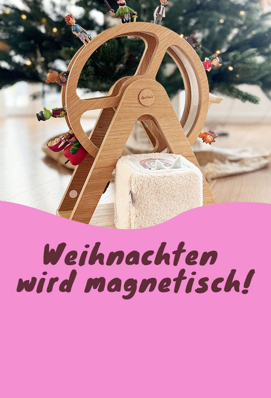 Weihnachten wird magnetisch mit Aufbewahrungsregalen für Tonie-Figuren von QueChaLe